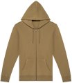 Heren Hooded Sweater Full Zip Native Spirit NS402 Light Olive Green
